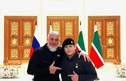 Ramzano Kadyrovo sūnus Adamas