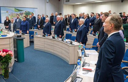 ssTARYBA. Pirmasis naujosios Klaipėdos miesto tarybos posėdis įvyko šių metų balandžio 20 d.