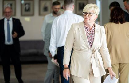 daugiausia gyventojų premjero poste matytų Šimonyt