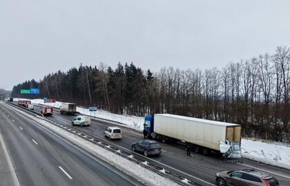 Avarija magistralėje Kaunas–Vilnius