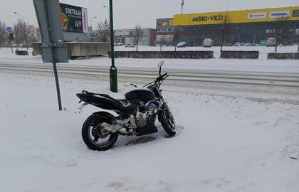 Motociklas žiemą