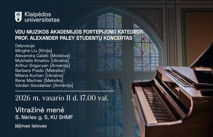 Tarptautinis jaunųjų pianistų koncertas