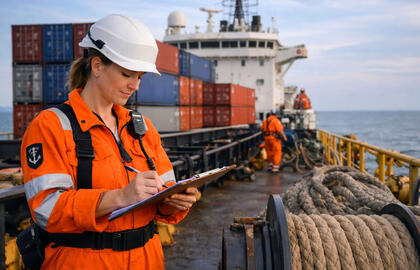 Jau šiuo metu moterys sudaro apie 10-15 proc. laivų įgulų