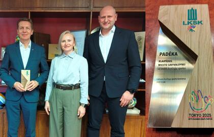 Klaipėdą pateikė kaip pavyzdį: labai pasikeitė požiūris į sportuojančius neįgaliuosius