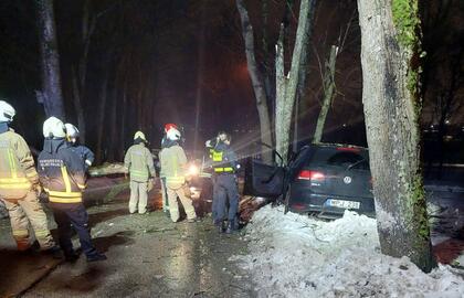 Autoavarija Jaunystės gatvėje