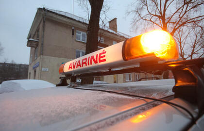 Vandentiekis, šalčiai, avarija