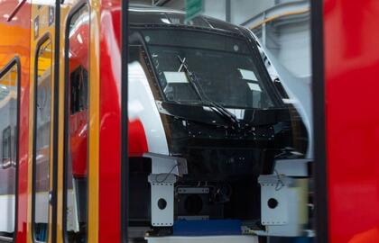 Baterinis „Stadler“ traukinys