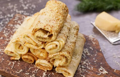 Sūrio blynai su krapais – svajonių pusryčiai