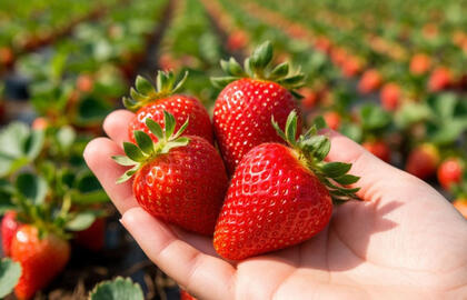 Ne braškės, o sodininko laimė