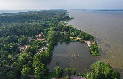 Padaryta iš Kuršių marių dugno