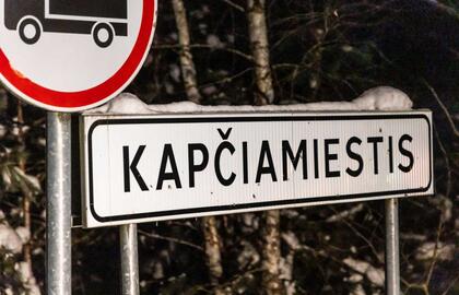 Kapčiamiestis žiemą