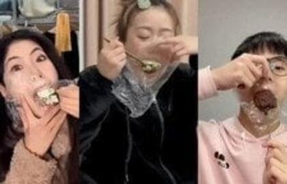 Pavojinga lieknėjimo tendencija su maistine plėvele