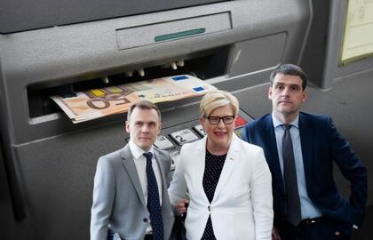 Mindaugas Lingė, Ingrida Šimonytė, Remigijus Žemaitaitis