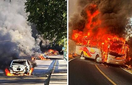 Chaosas Meksikos gatvėse