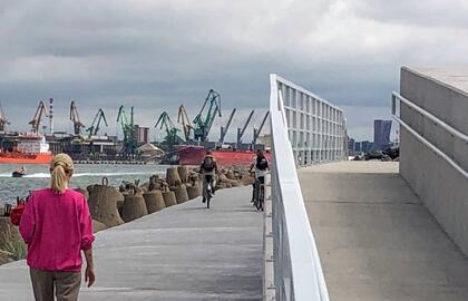 Pietinis molas, Smiltynė