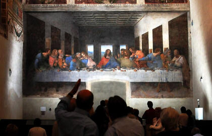Milane apribotas priėjimas prie Leonardo Da Vinči „Paskutinės vakarienės“, bet ne visiems
