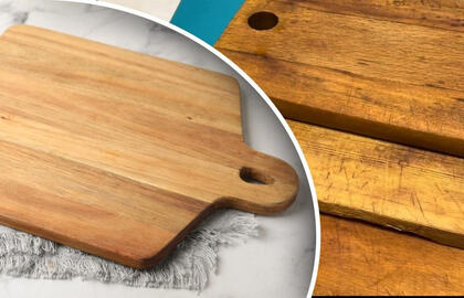 Kaip nuvalyti pjaustymo medinę lentelę
