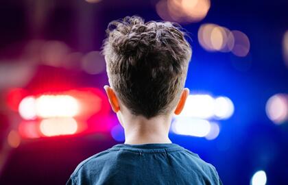 Policija, mažametis