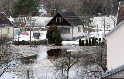Potvynis Kauno rajone