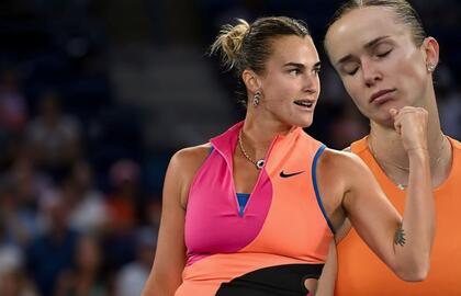 Aryna Sabalenka ir Elina Svitolina