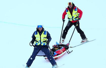 Baisus Naujosios Zelandijos freestyle sportininko kritimas olimpinėse žaidynėse