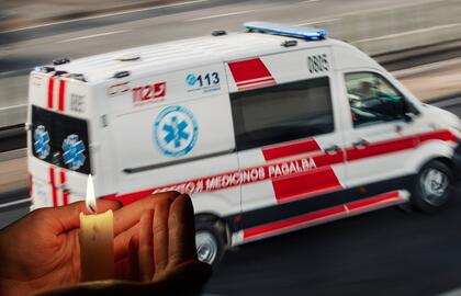 Žvakė, greitoji medicinos pagalba