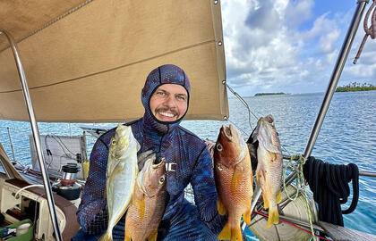 Aplink pasaulį su mažamete dukra: jachtoje jau 20 mėnesių