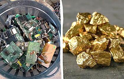 Išmesti kompiuteriai ir jų motininės plokštės savyje slepia tikrus lobius