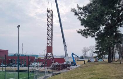 Klaipėdos centrinis stadionas, griovimo darbai