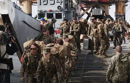 JAV jūrų pėstininkai