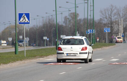 Greičio slopinimo kalneliai, Klaipėda