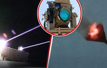 Lazerinė sistema „Iron Beam“ Izraelyje