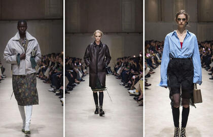 Mados podiumus užliejo „purvini“ drabužiai