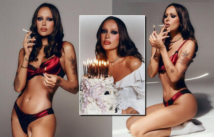 Karolina Meschino pasidalijo karštais kadrais