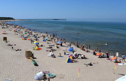 Palanga, paplūdimiai, smėlis