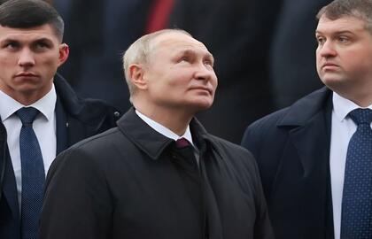 Diktatorius Putinas ir jo apsauga