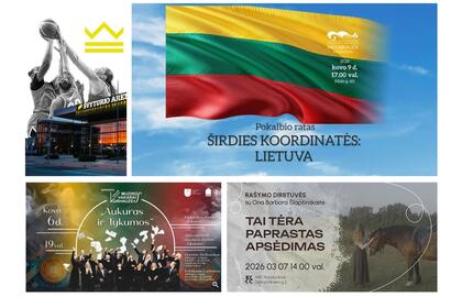 Renginiai Klaipėdoje ir aplink: ką veikti artimiausiomis dienomis