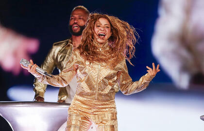 Shakira Meksikos sostinėje surengė nemokamą koncertą