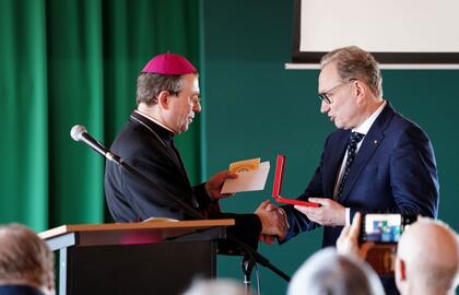 šv. Justino medalio įteikimas