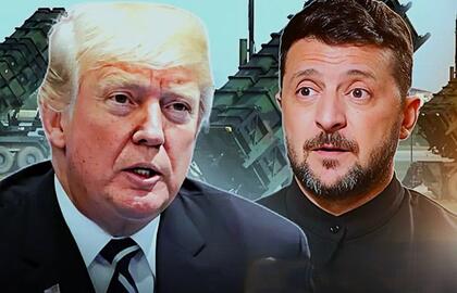 Donaldas Trampas, Volodymyras Zelenskis