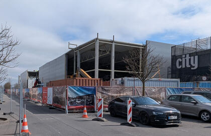 Klaipėdos akropolis, statybos