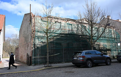 K. Donelaičio gatvė, apleistas pastatas