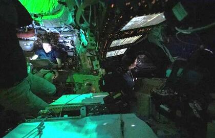 Astronautai laive pajuto baisų kvapą