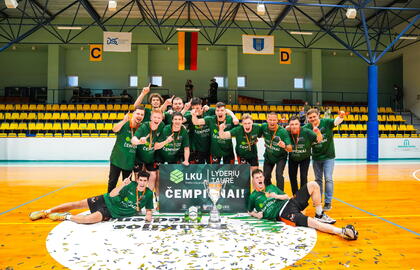 LCC tarptautinis universitetas - Lyderių taurės nugalėtojas