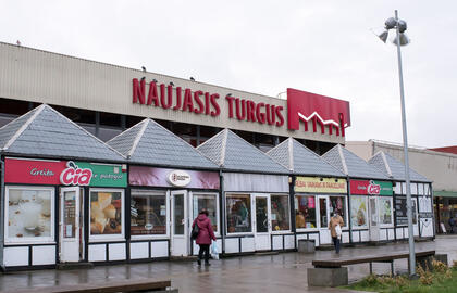Naujasis turgus, paviljonas