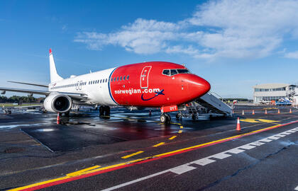 Norwegian, Palangos oro uostas
