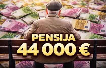 Didžiausia pensija Latvijoje