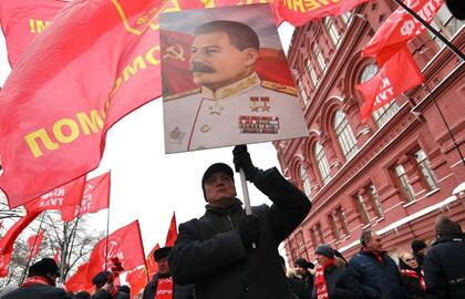 Stalino garbinimas Rusijoje