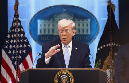 JAV prezidentas Donaldas Trumpas