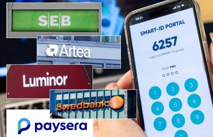 Sutriko bankų veikla